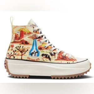 Converse run star hike “twisted resort” men’s size 7.5